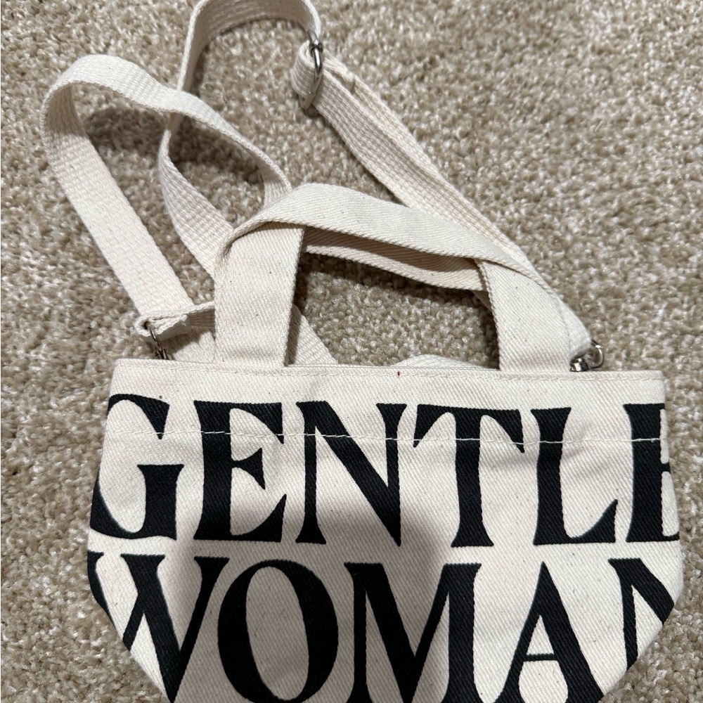 Gentle Woman Canvas Tote Bag
